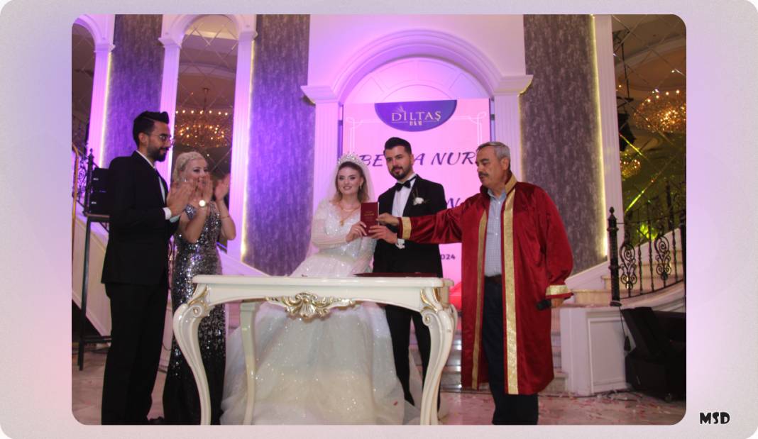 Beyza Nur ile Gökhan evlendi 3